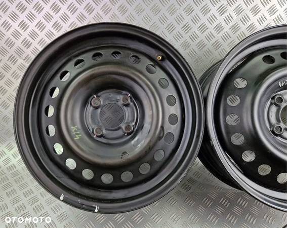 NISSAN MICRA K14 CLIO IV V FELGA FELGI STALOWE 4x100 6jx 16" ET50 KOMPLET - 5