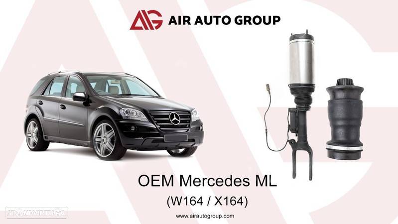 Mercedes-Benz ML W164/X164 Amortecedor/Fole Pneumático Dianteiro/Traseiro - 1