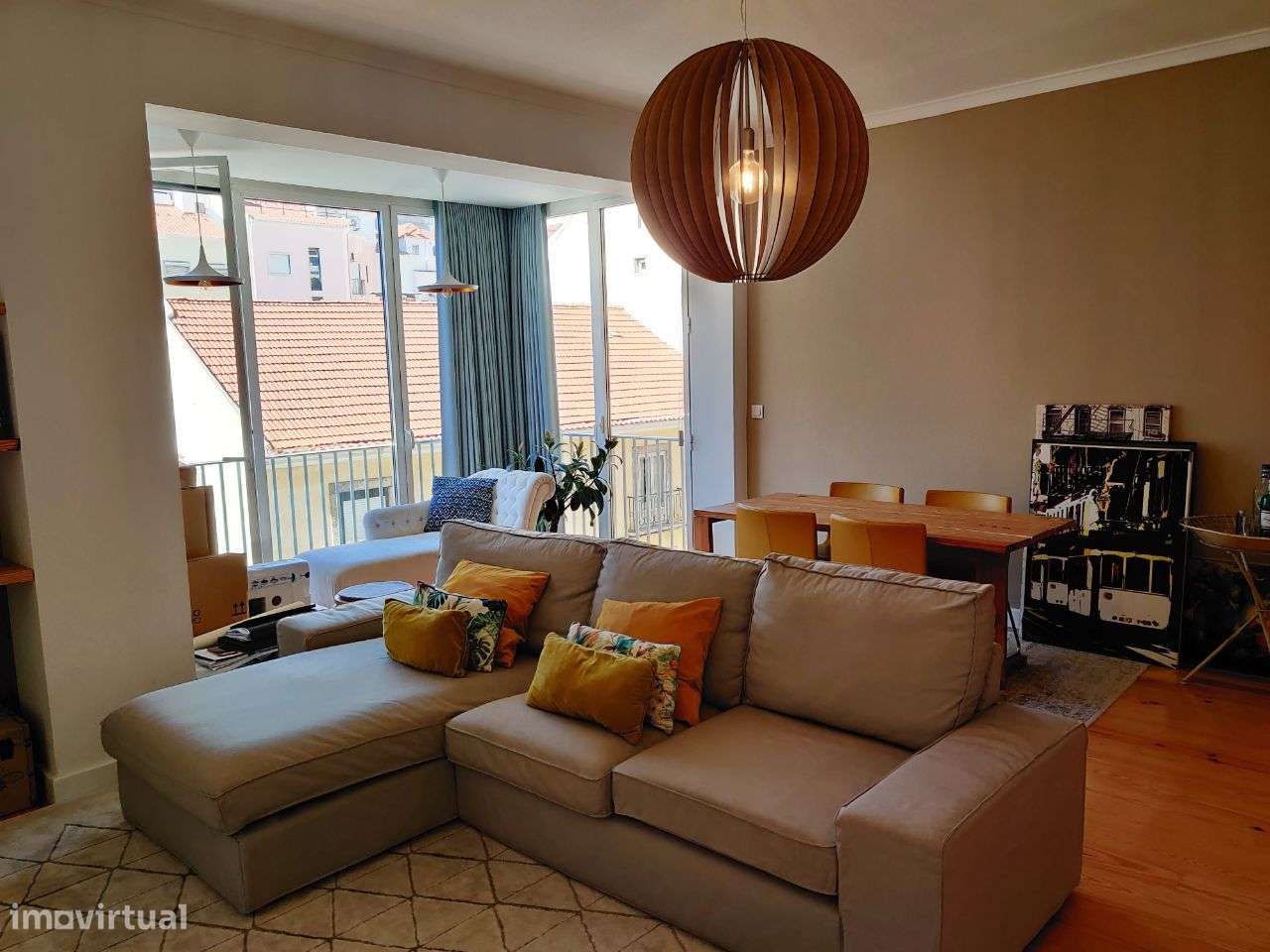 Arrendo T3 Campo Ourique. Totalmente remodelado - Grande imagem: 3/24