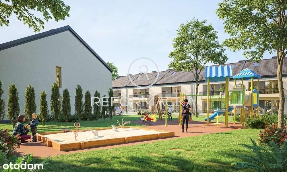 Przedsprzedaż! 3 pokoje 67m2 z ogrodem 160 m2 - Pełny obrazek: 4/7