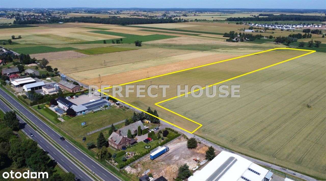 Działka 4,75 ha pod Twój biznes, dojazd, media - Pełny obrazek: 2/9