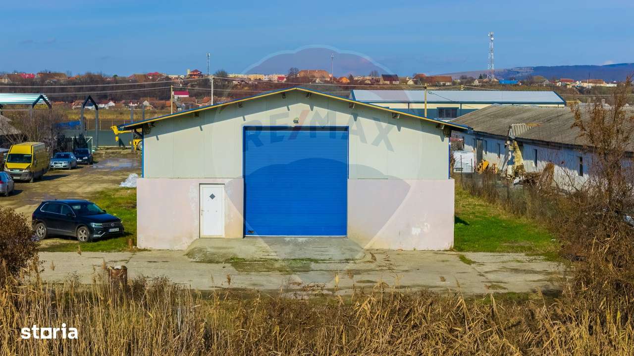 De închiriat spațiu pentru depozitare 300mp + curte 650mp Feldioara - Imagine principală: 2/15