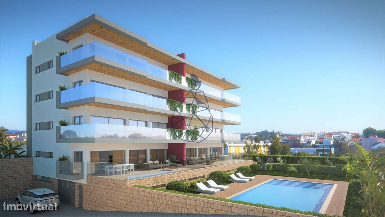 Apartamento T2 em construção com Garagem e Piscina - Portimão-0