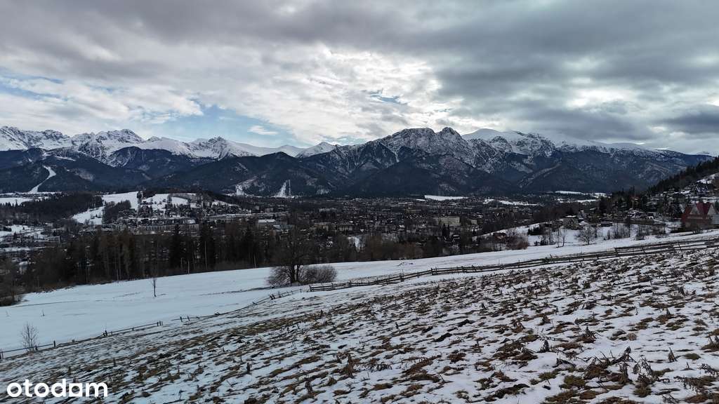 Działka rolna z panoramicznym widokiem na Tatry.-10