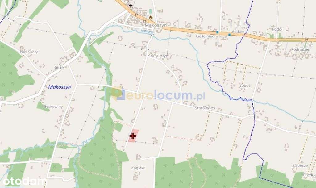 działka pod zabudowę rekreacyjną - Pełny obrazek: 5/5