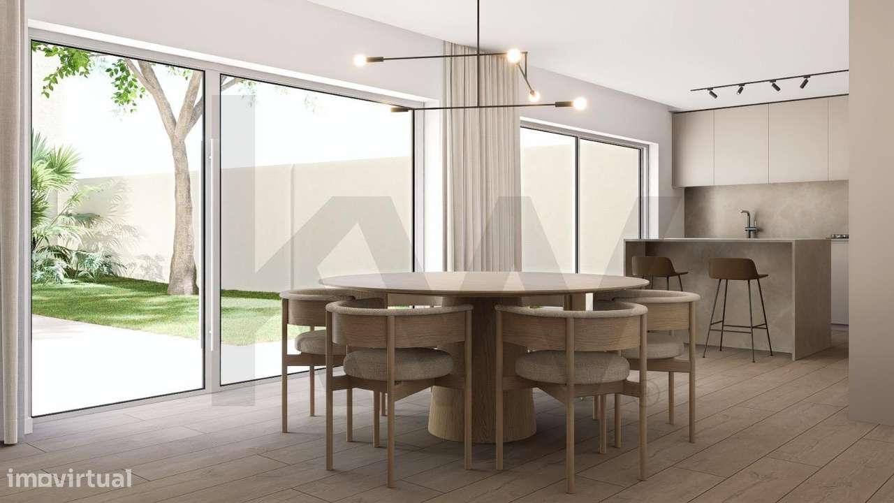 Moradia T2+1 Nova com Piscina, Rooftop e Garagem – Projeto Chave na Mã - Grande imagem: 4/12