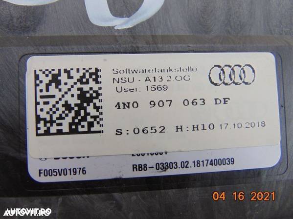 Modul control Audi a6 4k C8 modul confort audi a8 Modul BCM Audi A6 4k C8 - 2