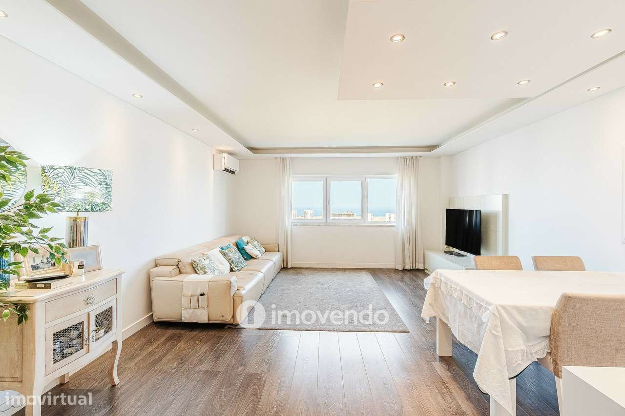 Apartamento T4, com estacionamento e vistas sobre o Tejo, em Sacavém - Grande imagem: 2/59