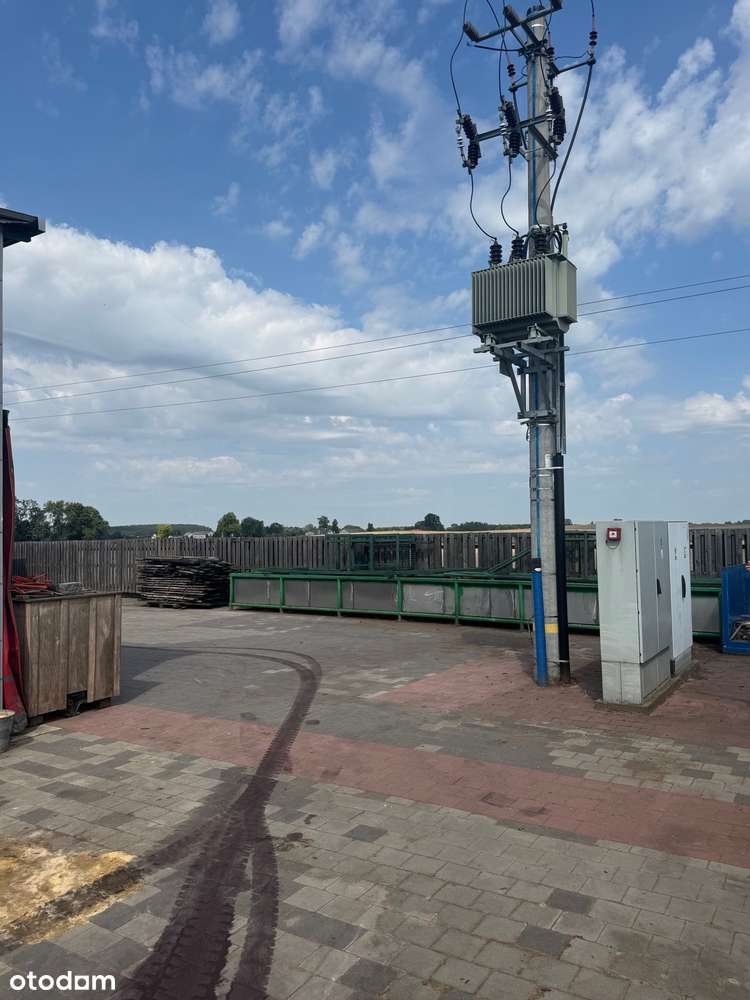 NOWA CENA Działka, w części zabudowana i utwardzona 5800m2-8