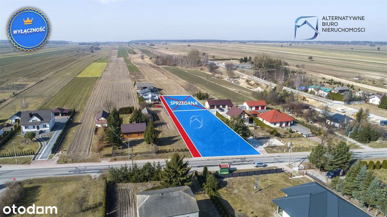 Uzbrojone i ustawne działki w Bystrzycy Starej - Pełny obrazek: 1/15