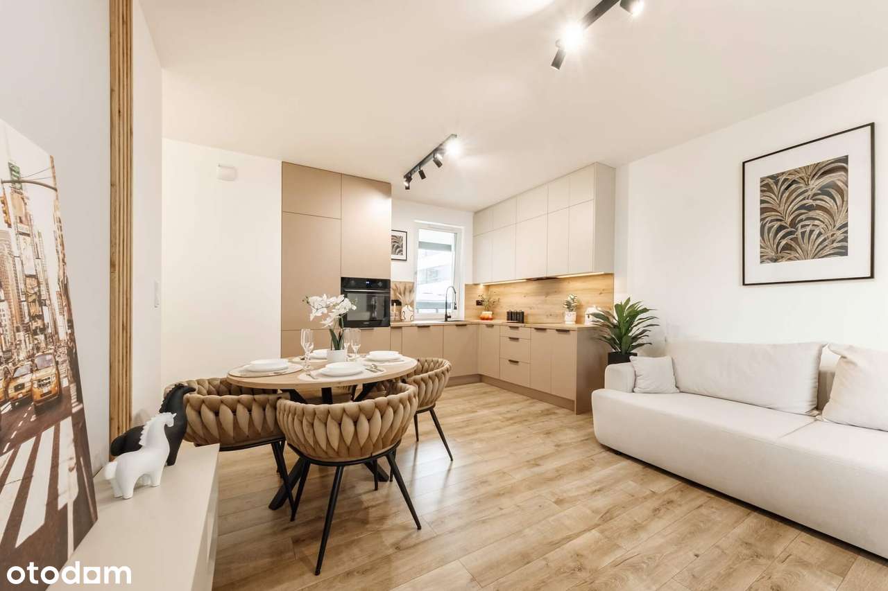 Nowe z ogródkiem bez PCC, meble, AGD, klima IN-4