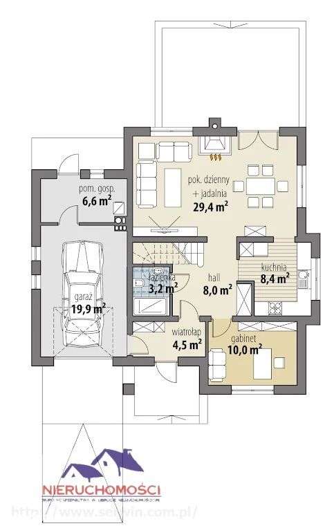 Dom, 119,20 m², Dąbrowa Tarnowska-2