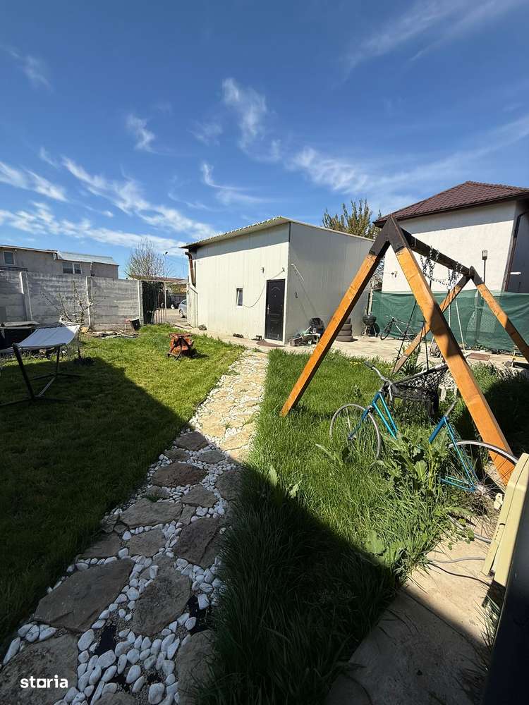 Casă cu 3 camere și garaj, 400 mp teren-4