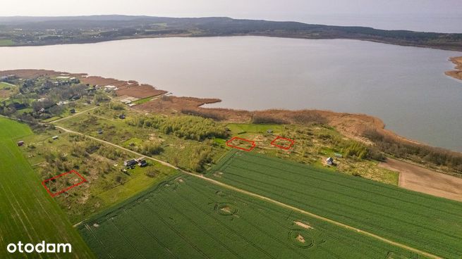 Działki przy jeziorze, mega urokliwe miejsce