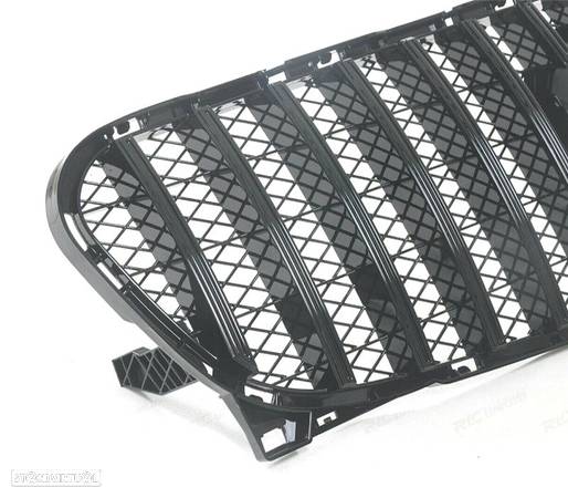 GRELHA FRONTAL PARA MERCEDES GLA X156 14-16 GT-R AMG PRETO BRILHANTE - 2