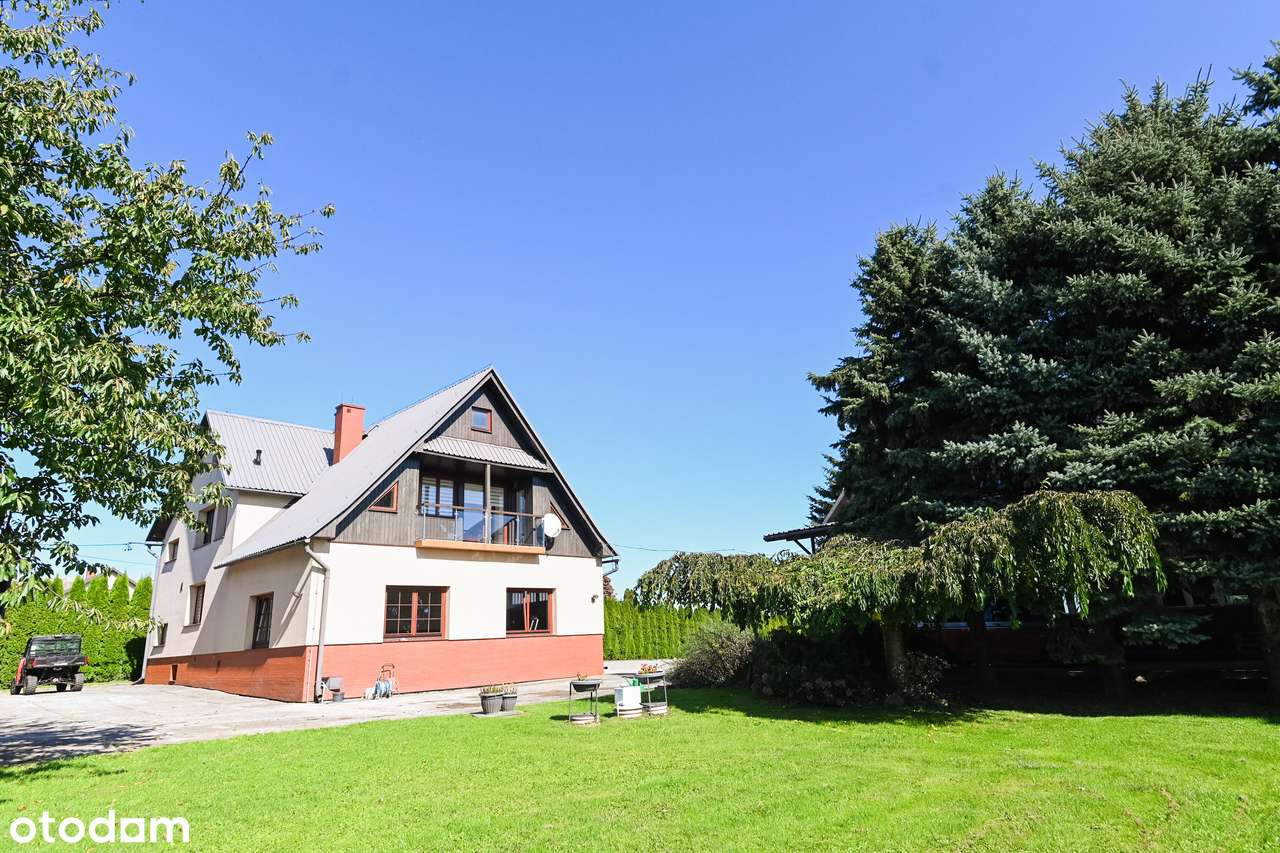 Nieruchomość z potencjałem inwestycyjnym - dom, hale, 1,42 ha ziemi-5