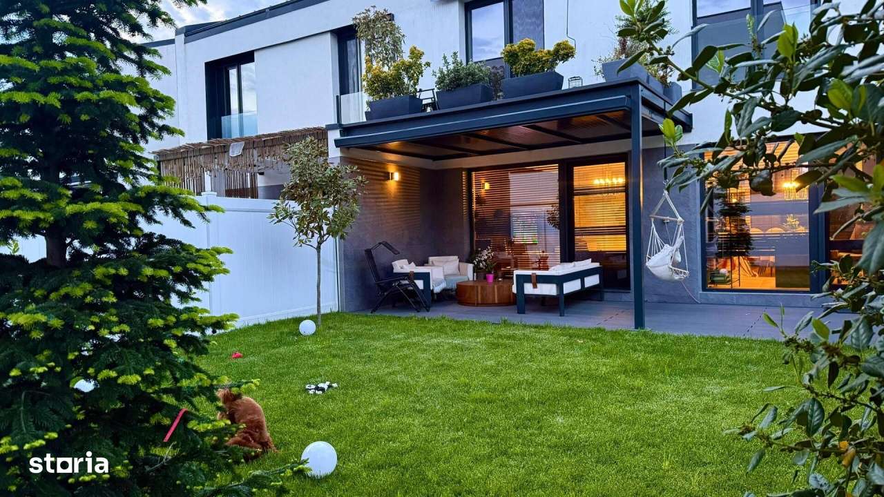 Vila design unic in complexul Zenville Pipera I 5 camere-1