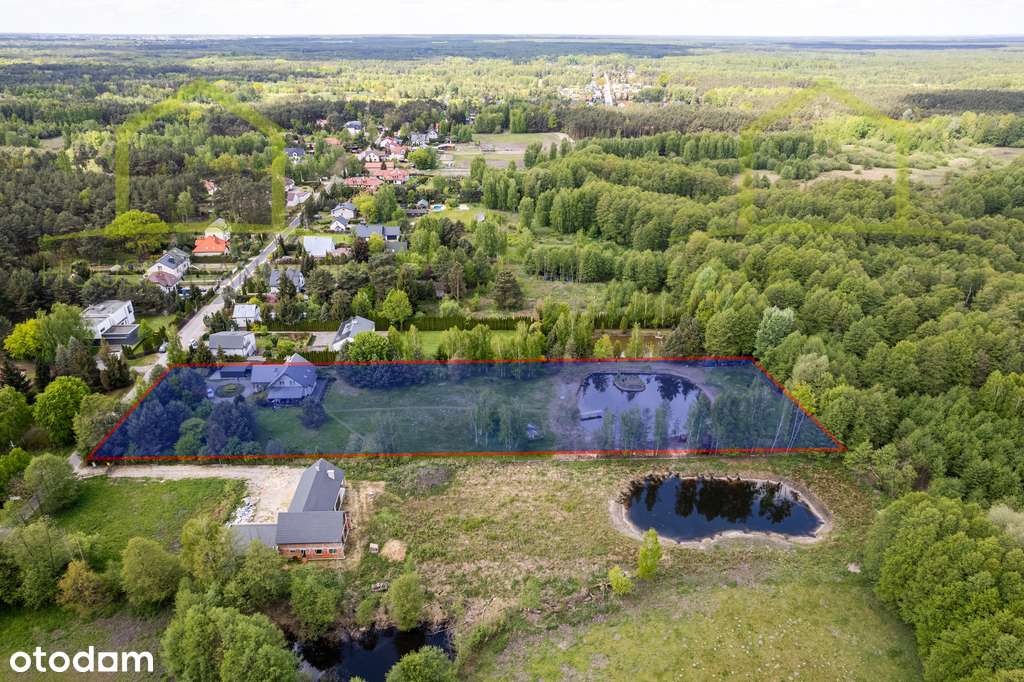 Hektarowa działka, 35km do centrum! Kampinos-9