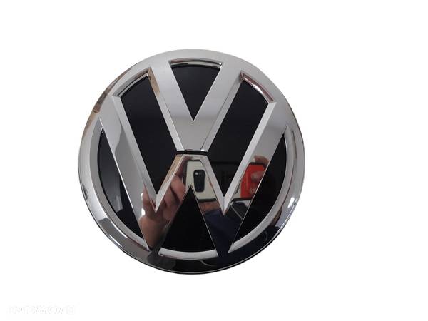 NOWY ZNACZEK EMBLEMAT LOGO VW T5 LIFT T6  TYLNEJ KLAPY  ORYGINALNY 7F0853630 /  7F0853630A - 1