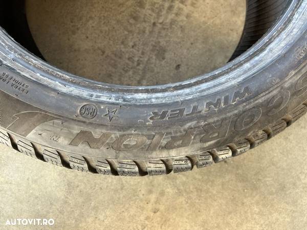 vând 2 anvelope 275/45/20 Pirelli de iarnă cu runflat ca noi - 8