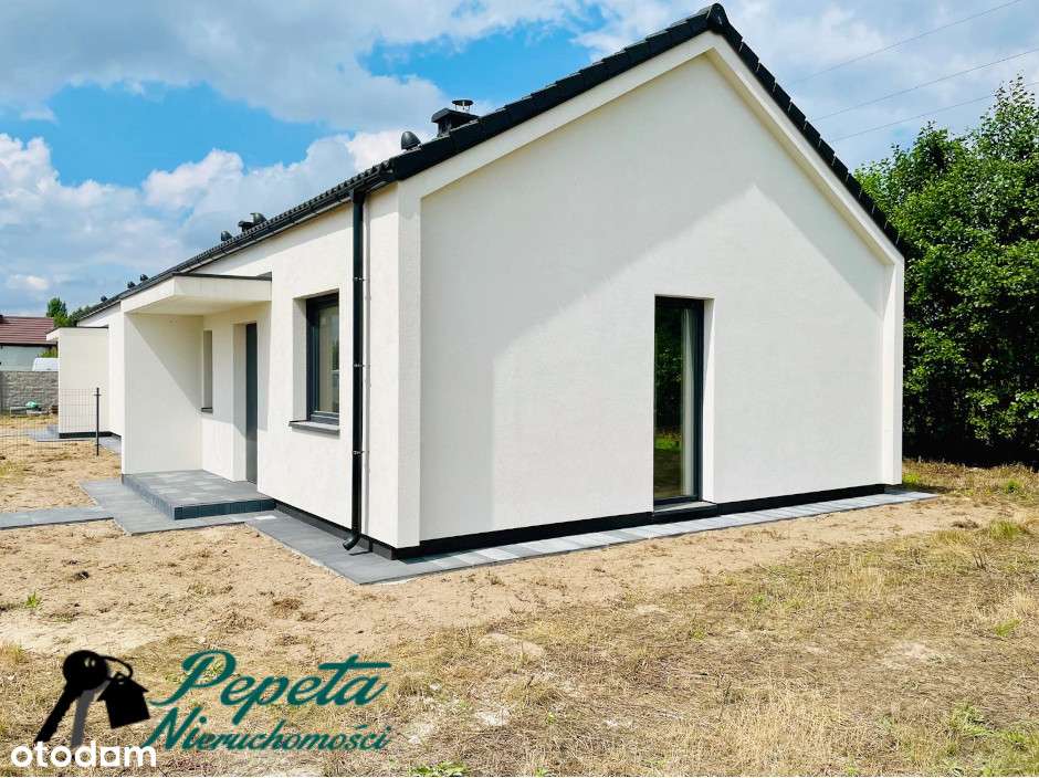 Nowoczesny dom w zabudowie bliźniaczej! JEZIORO POWIDZKIE. Całoroczny!-5