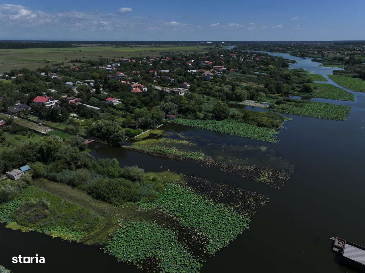 Teren premium cu deschidere la lacul Snagov-Tâncăbești-1