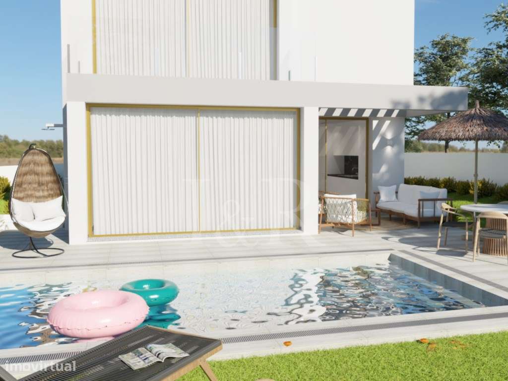 Moradia T3 com jardim, piscina e vista para a Serra de Sintra - Grande imagem: 3/44