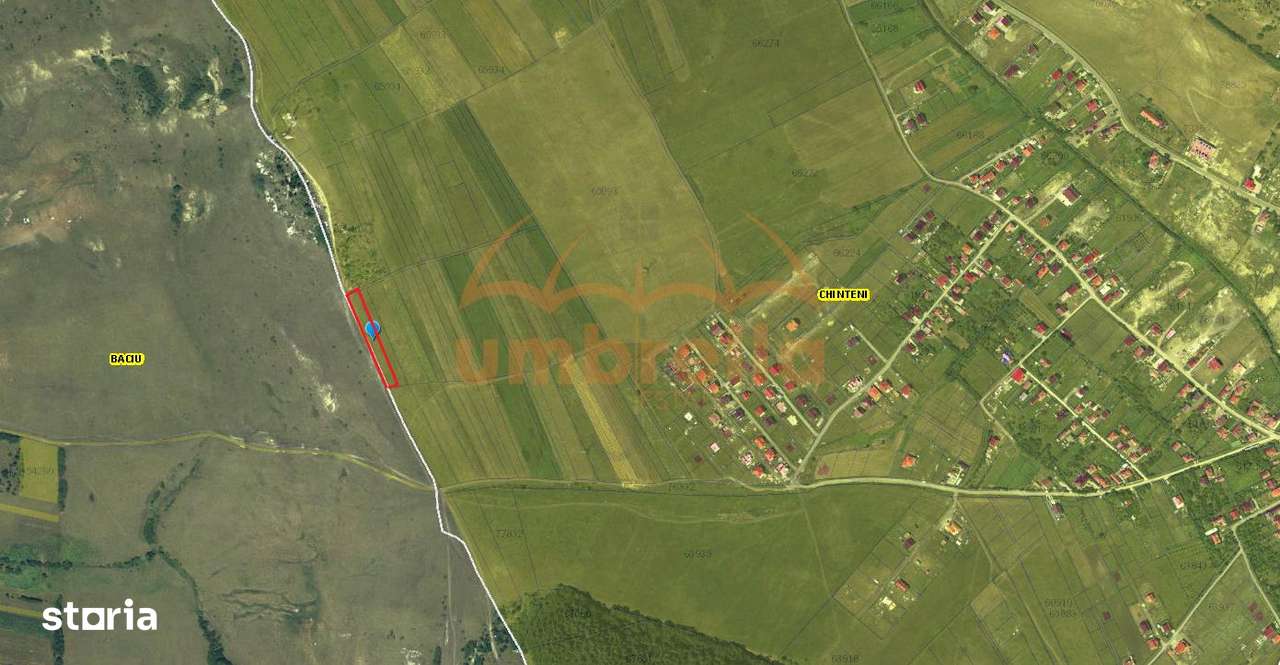 Teren de vanzare intravilan 2.200m²38€ m² Chinteni - Imagine principală: 2/3