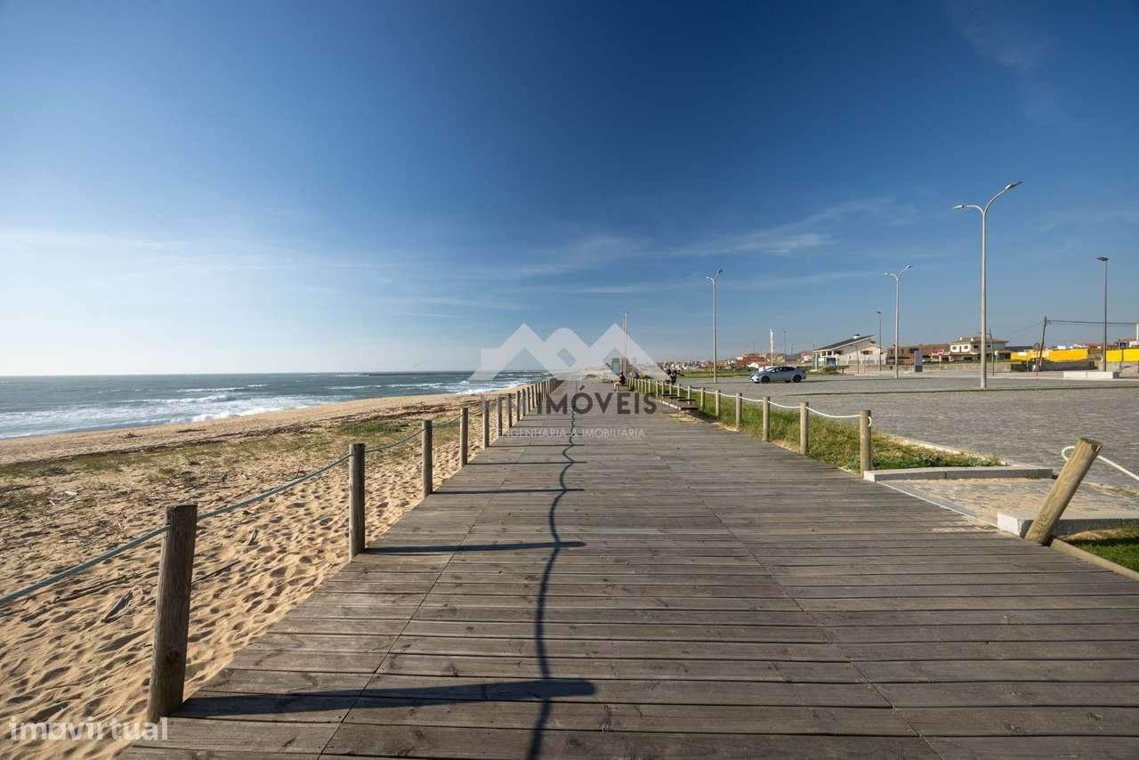 T3 Lavra | 1 min da Praia | Vista Mar | Terraço | Piscina-15