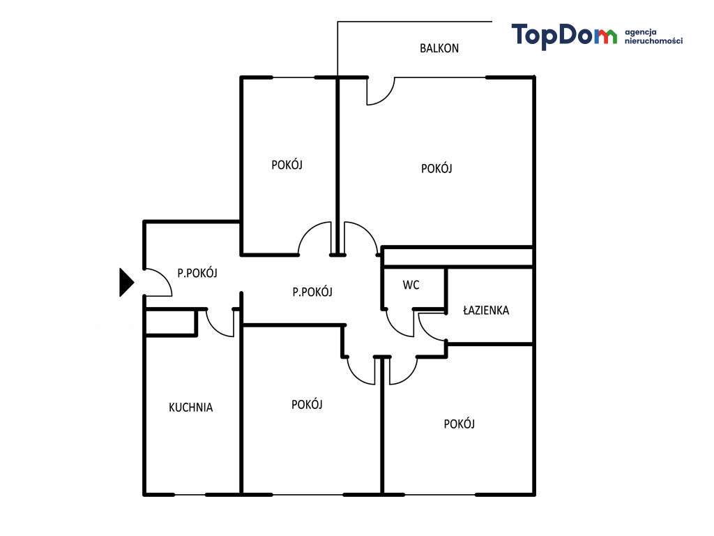 4 pokoje Gdańsk Zaspa-18