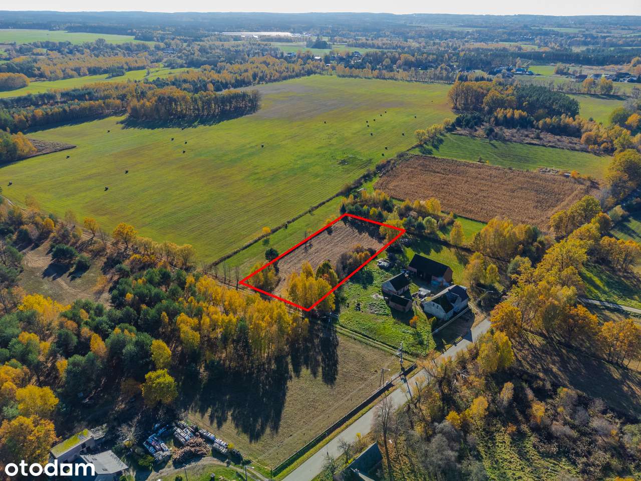 Przy lesie | 40 arów | budowlana | pod Twardogórą-0