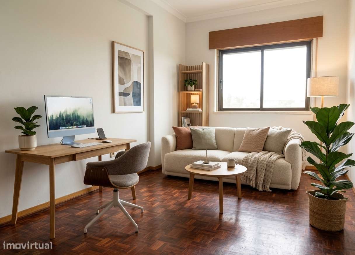 Apartamento T2 com lugar de garagem, Fogueteiro - Paivas-4