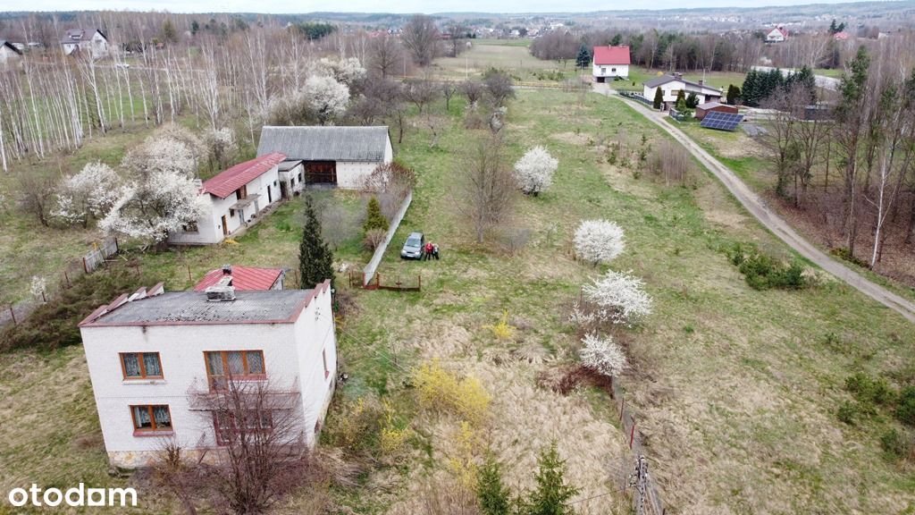 Nieruchomość w Brodach-dom, duża działka