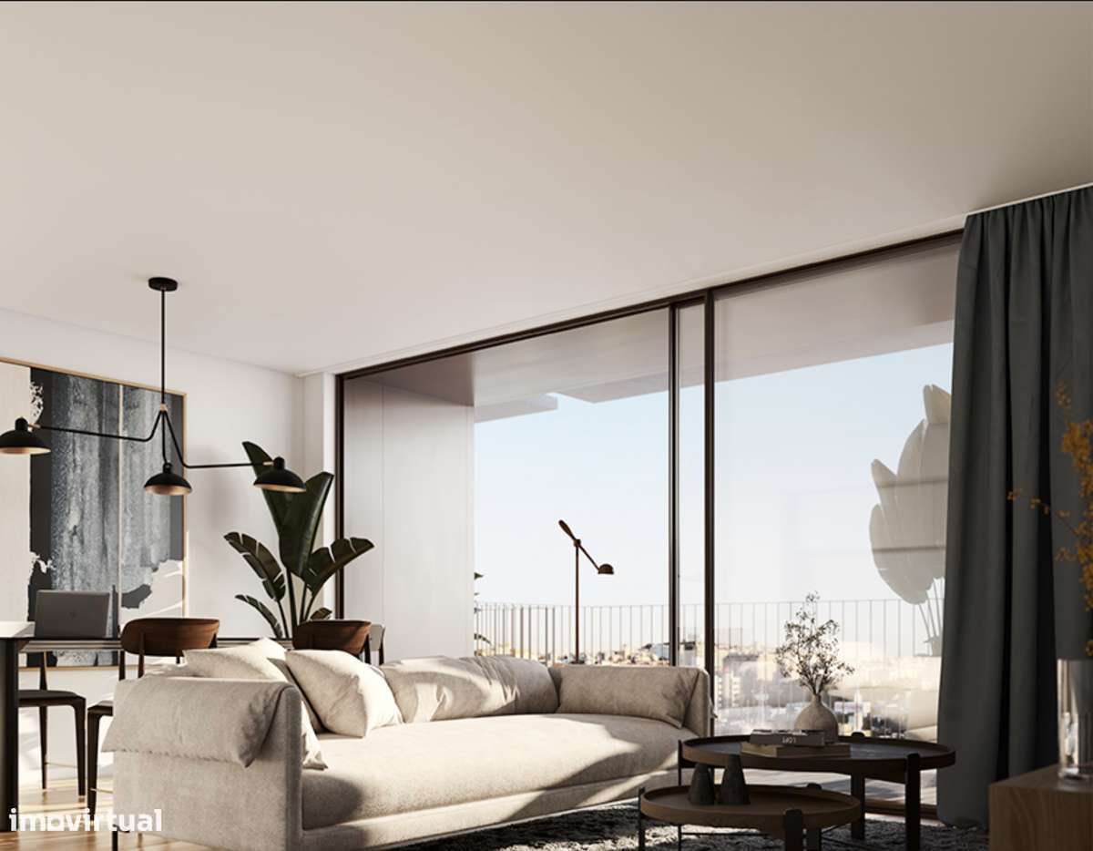 T3 com Varandas Amplas e 2 Garagens no The YARD - Grande imagem: 1/7