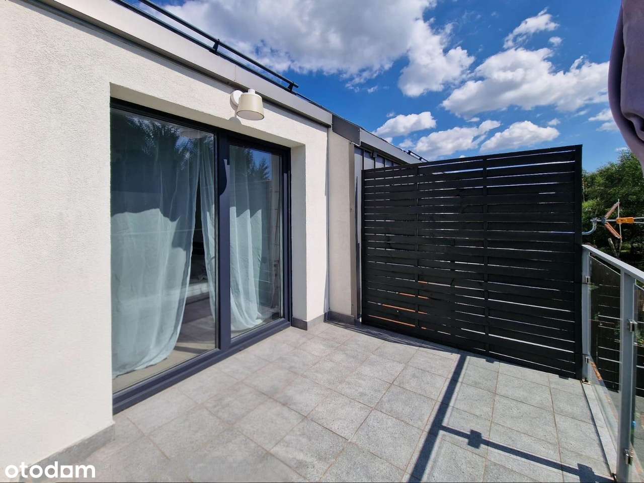 Segment narożny z ogródkiem taras balkon-12