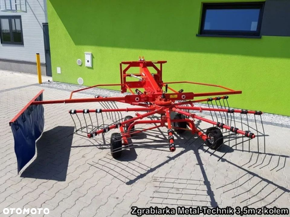 PROMOCJA NOWA Zgrabiarka karuzelowa wirnikowa 3,5m 4,2m tandem Metal-Technik JAN - 3