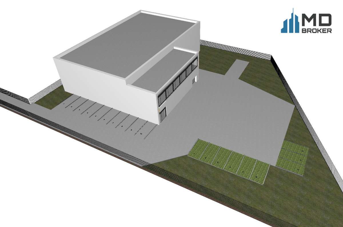 Działka usługowa pod halę 1000 m2 przy A2-1