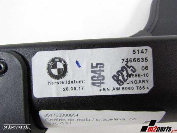 Cortina da mala Seminovo/ Original BMW 5 Touring (G31) 51477466635 - 3