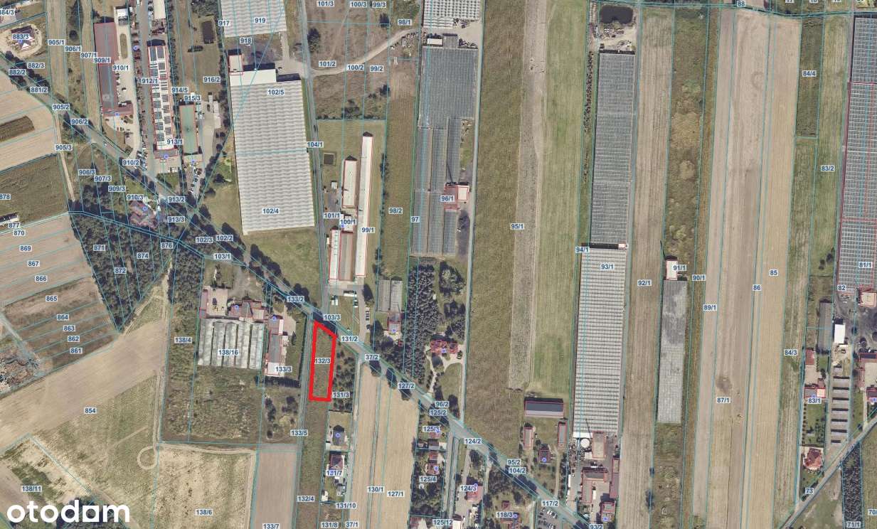 Działka budowlana 1649m2 Zagorzyn-0