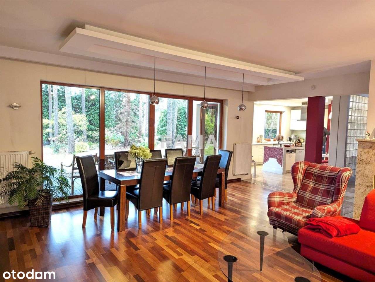 Nowoczesny dom 300 mkw, działka 1556 mkw, Michelin-9