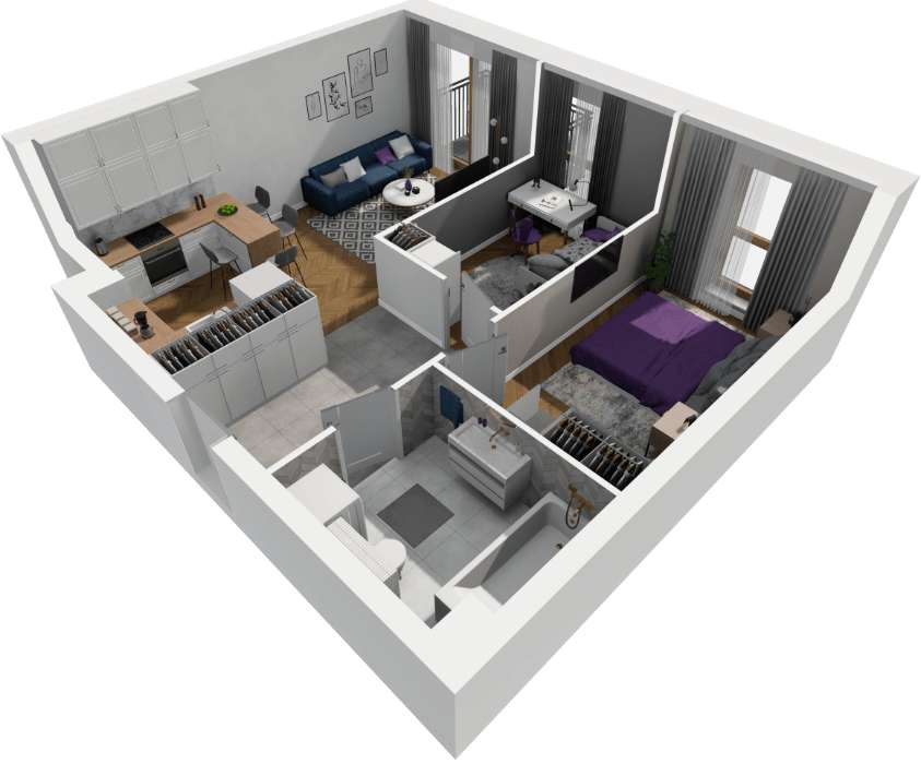 BLACKWEEK : 3 pokoje  52m² + garaż GRATIS! - Słoneczne! 0 zł prowizji-13