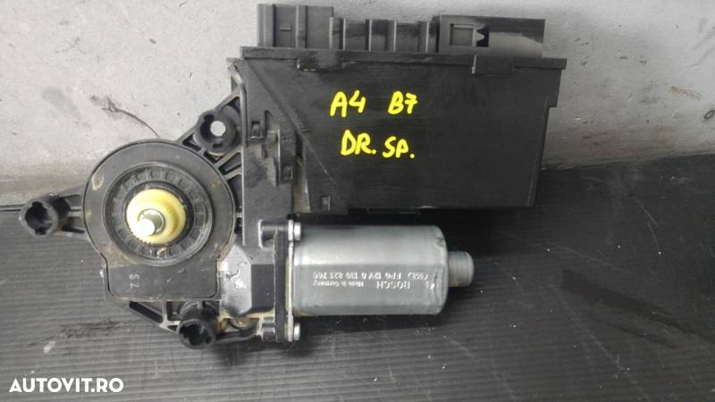 Motoras cu modul macara usa dreapta spate audi a4 b7 8e0959802a - 1