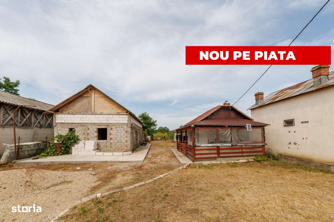 Casa+teren 2.140 mp de vanzare – Ciesti, Lunca Corbului– la doar 3-0