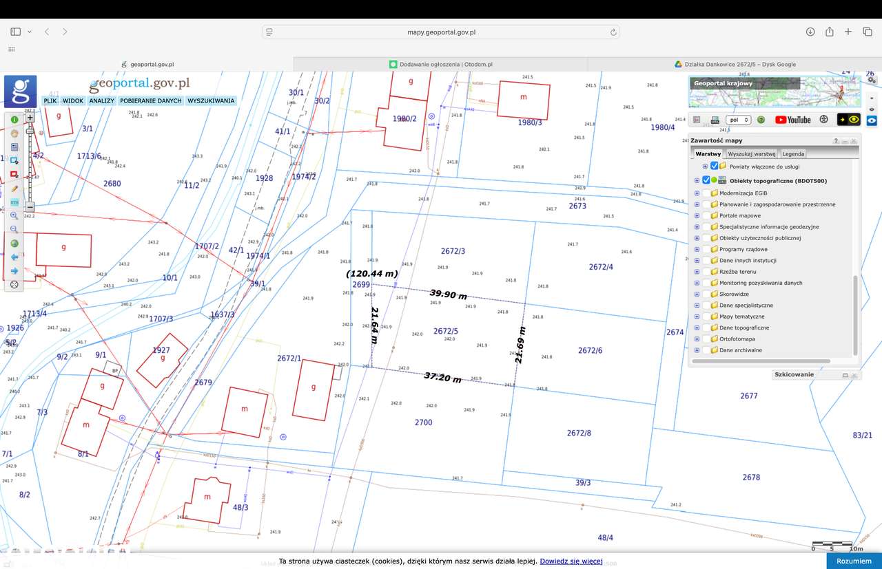 Działka budowlana Dankowice ul. Jagiellońska, blisko S1 - Pełny obrazek: 5/7