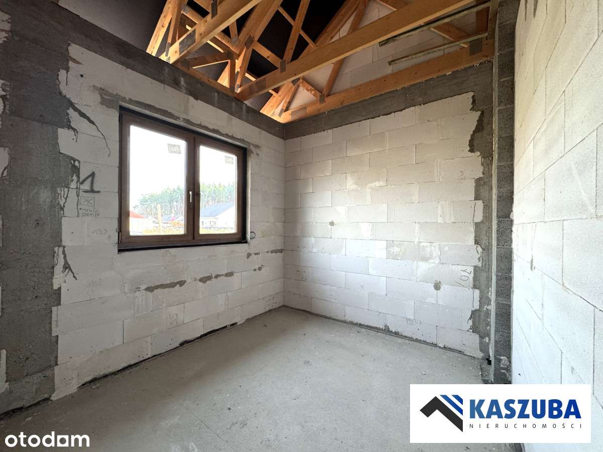 Przylep wolnostojący surowy zamknięty działka 9ar-15