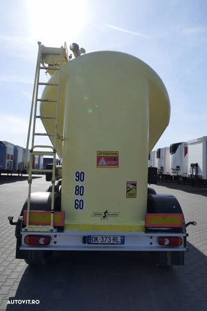 Spitzer 39.000 L / SILOS / REMORCĂ DE CIMENT PENTRU MATERIALE VRAC / AN 2007 / GREUTATE: 4700 KG / - 6