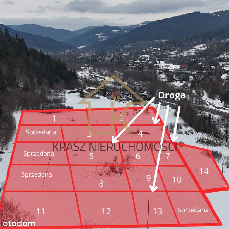 Widokowe działki w górach z idealnym dojazdem-1