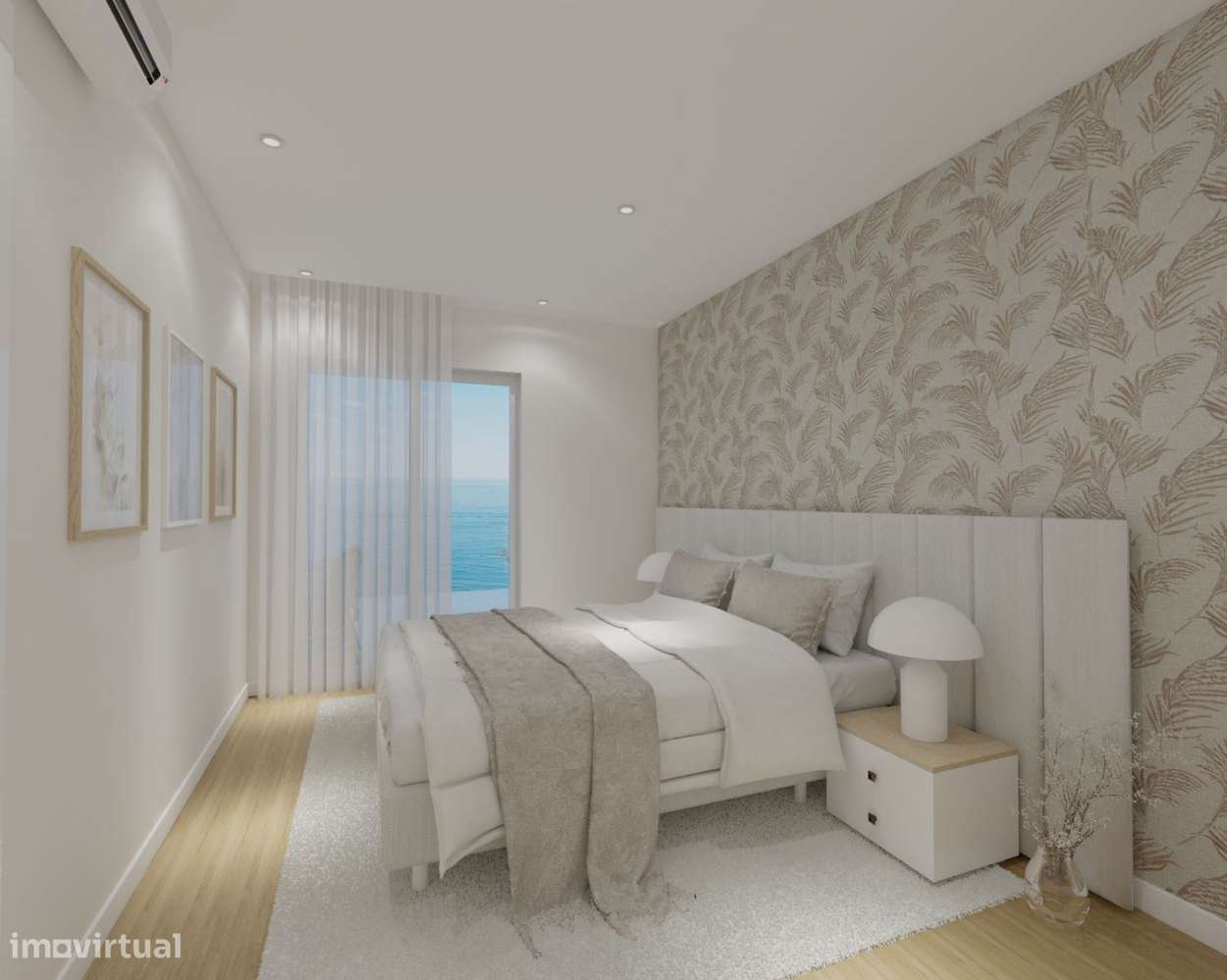 Apartamento T0 Com  terraço garagem, junto á praia - Grande imagem: 3/13