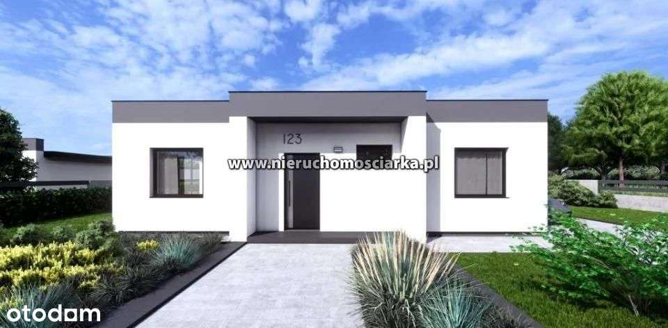 Nowoczesny dom w stanie deweloperskim Połomia-14