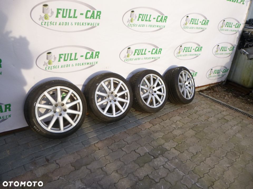 AUDI KOLA ALUFELGI 18" 245/40 9J ET 52 8J0601025AA  CONTINENTAL  LATO 5.5 MM  4,5 MM - 1